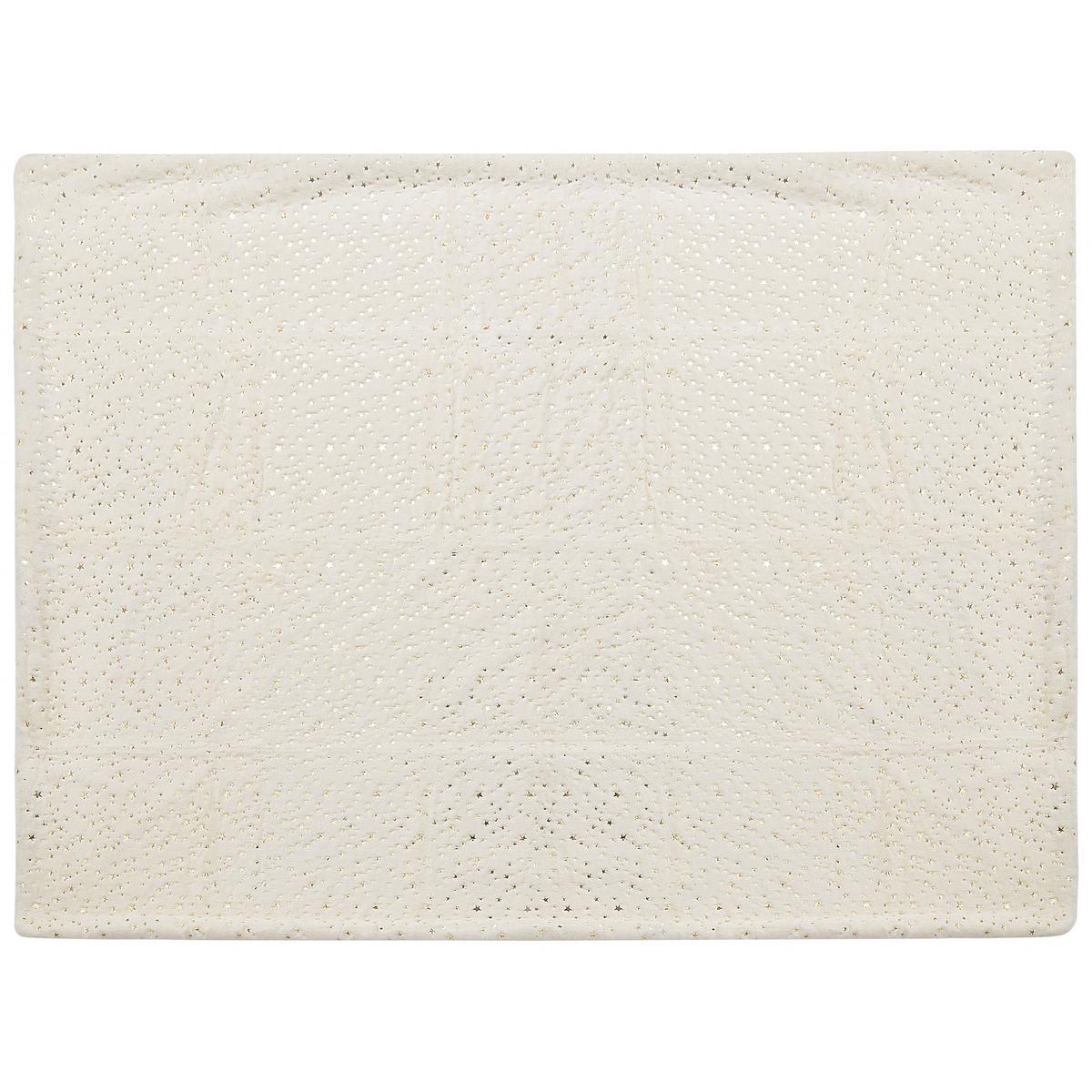 DECKE Creme Alazeya 150/200 cm - Creme, Textil (150/200cm) - Beliani