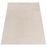 KURZFLORTEPPICH, einfarbig, Florhöhe 14 mm, Creme, 200 x 280 cm - Beige, Textil (280/200cm) - KADIMA DESIGN