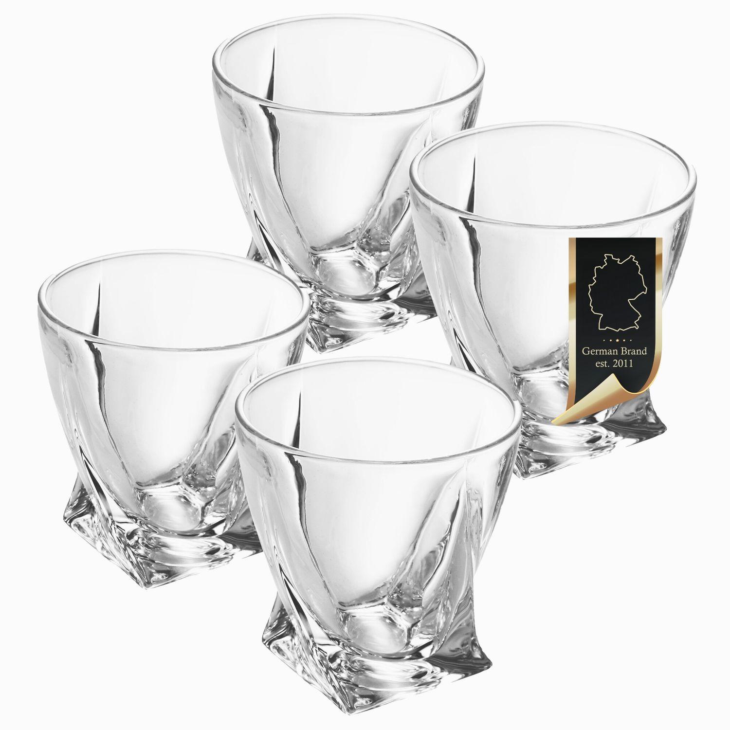 WHISKY GLAS Set (4-tlg.) - Transparent, Glas (0.3L) - Intirilife