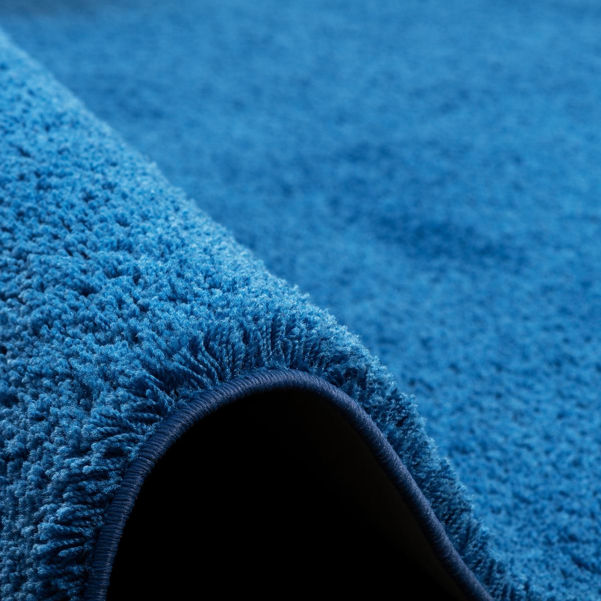 HOCHFLOR SHAGGY TEPPICH PALACE - Blau, Textil (200/200cm) - Snapstyle