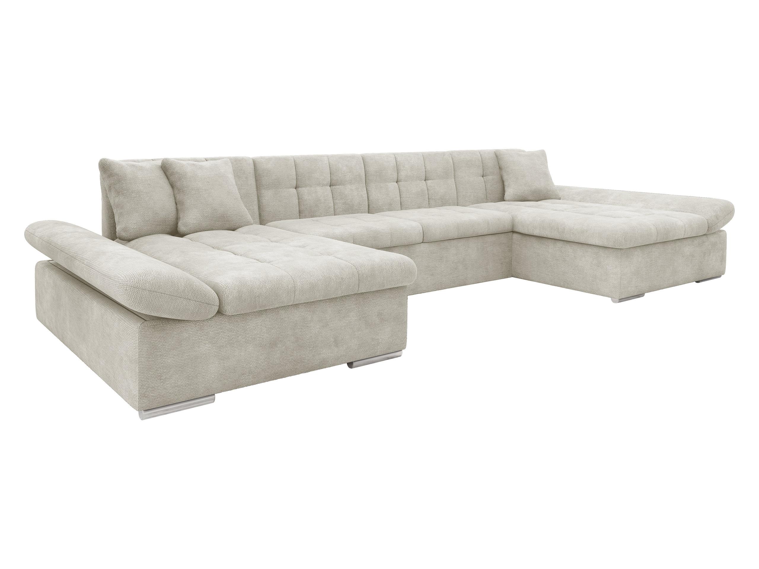 WOHNLANDSCHAFTEN Alia - Beige, Holz/Textil (360/75/160cm) - MIRJAN24