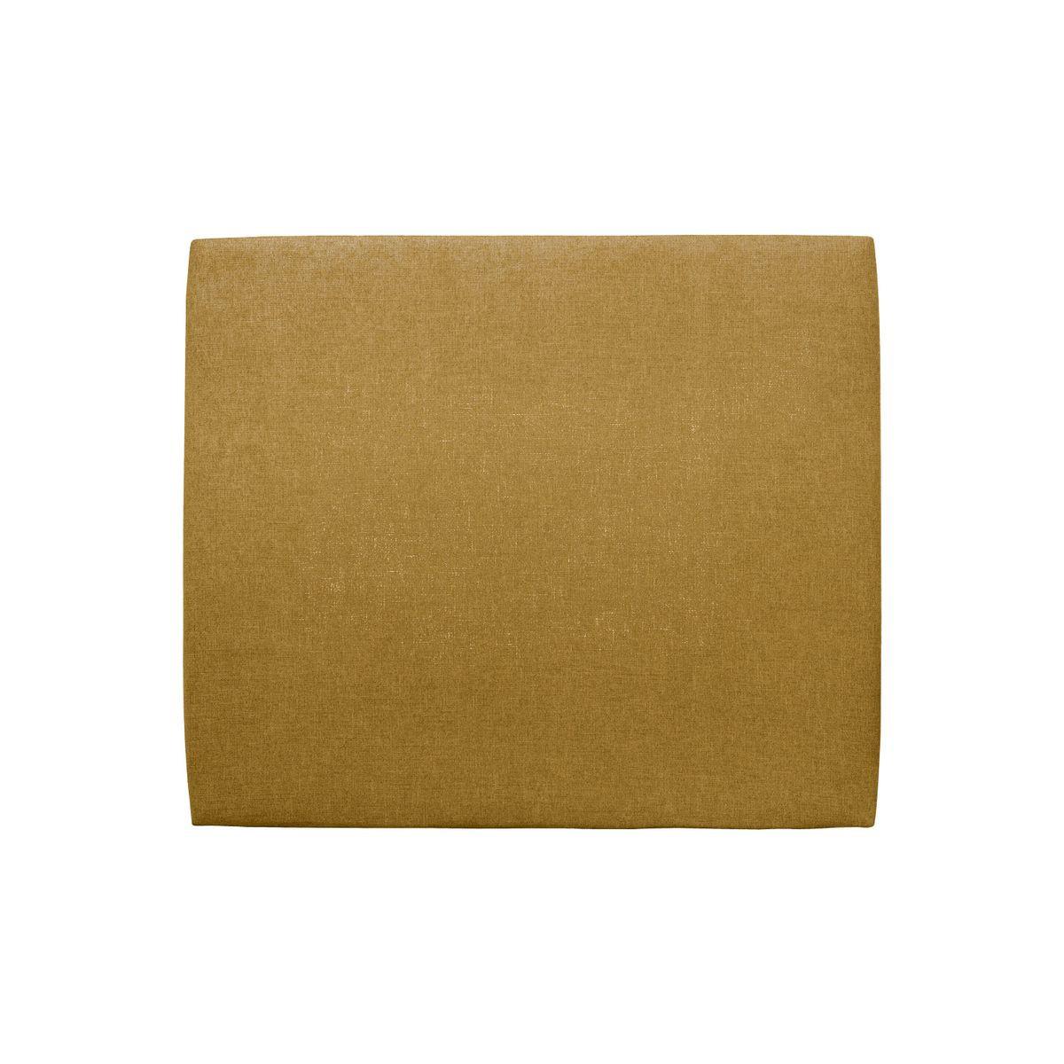 KOPFTEIL gepolstertes – gelber Stoff - 150 cm - Beige/Gelb, Karton/Holz (150/120/10cm) - Sommeil de Plomb
