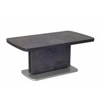 FUNKTIONSTISCH ausziehbar Catharine 110(145+180) x 63 x 53-72 Wohnzimmertisch Beton - Grau, Holz (110/63/53cm) - 58aufmkessel