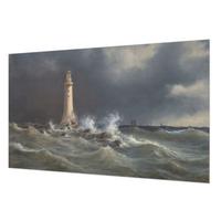 FOTOTAPETE 416x254 cm - Seestürme - Grau, Textil (416/254cm) - Wallfluent