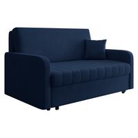 SCHLAFSOFA Viva Silk IV - Schwarz/Dunkelblau, Holz/Textil (172/85/98cm) - MIRJAN24