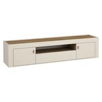 TV-LOWBOARD Mossa 2D1S MO08 - Kaschmir/Goldfarben, Holzwerkstoff/Kunststoff (177/40/40cm) - MIRJAN24
