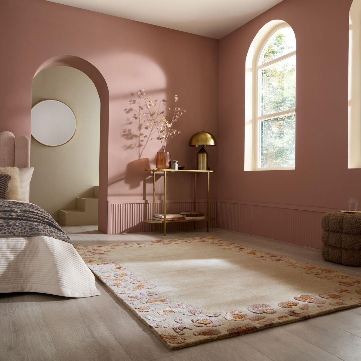 VISKOSETEPPICH SABLE, mit Tier-Motiv, Natur, 200 x 300 cm - Beige, Textil (300/200cm) - KADIMA DESIGN