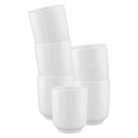 KAFFEEBECHER OHNE HENKEL Sento Home weiß 400 ml 6er Set - Weiß, Keramik (0.4L) - Seltmann Weiden