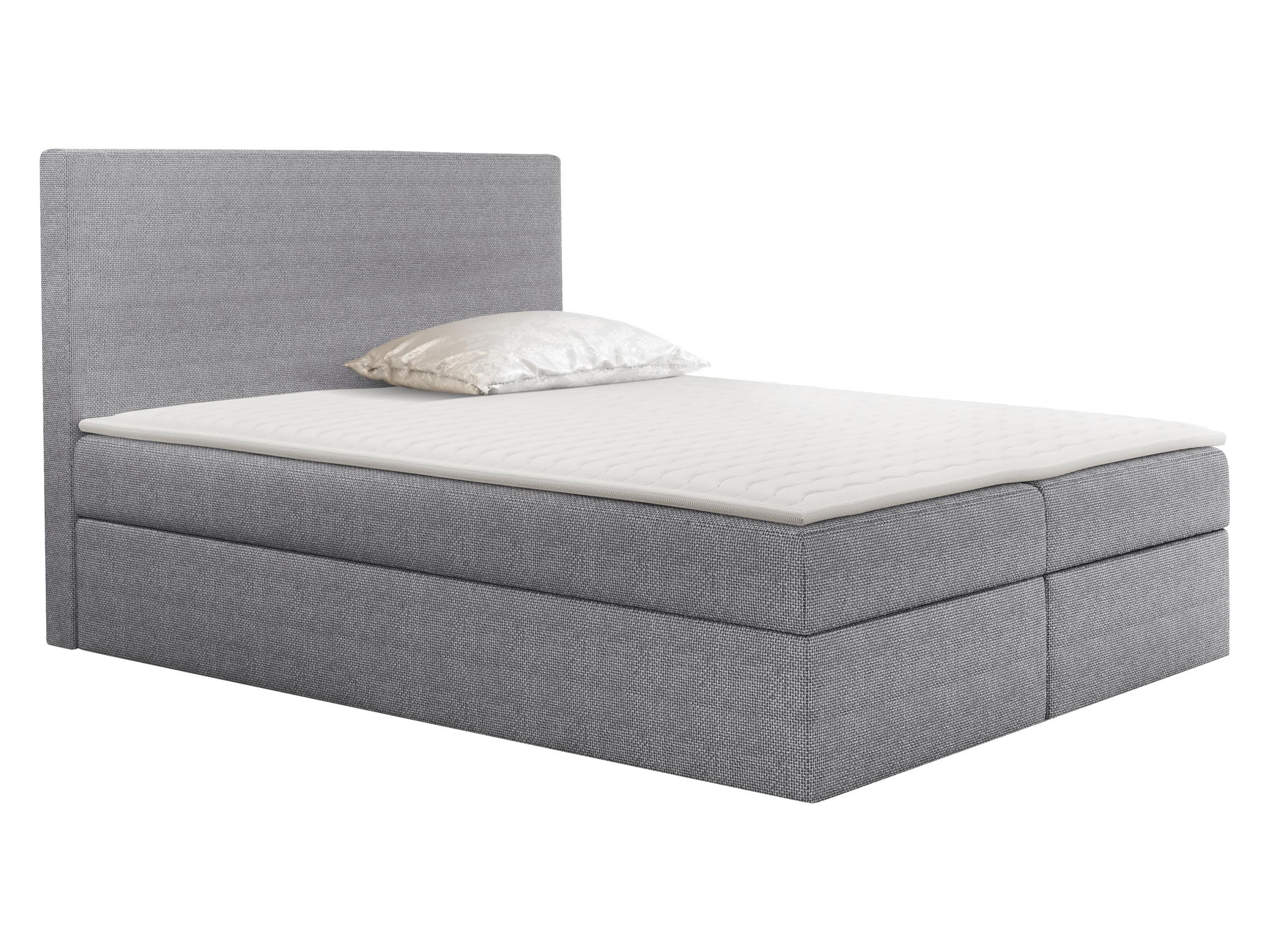 BOXBETT Basic - H3 - Grau, Holz (180/200cm) - MIRJAN24