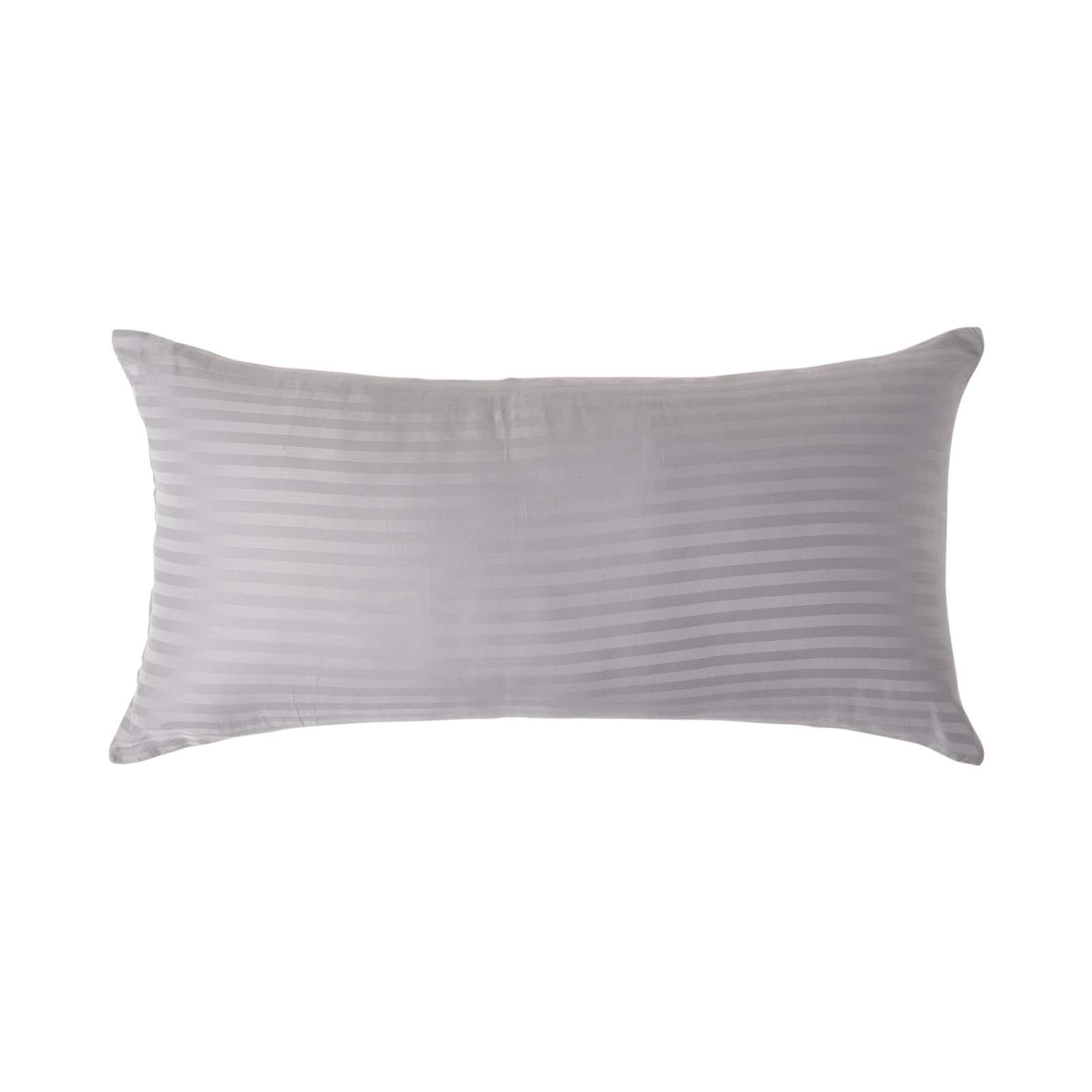 KISSENBEZUG Damast, Ägyptische Baumwolle, Fadendichte 330 - Grau, Textil (40/80cm) - Homescapes