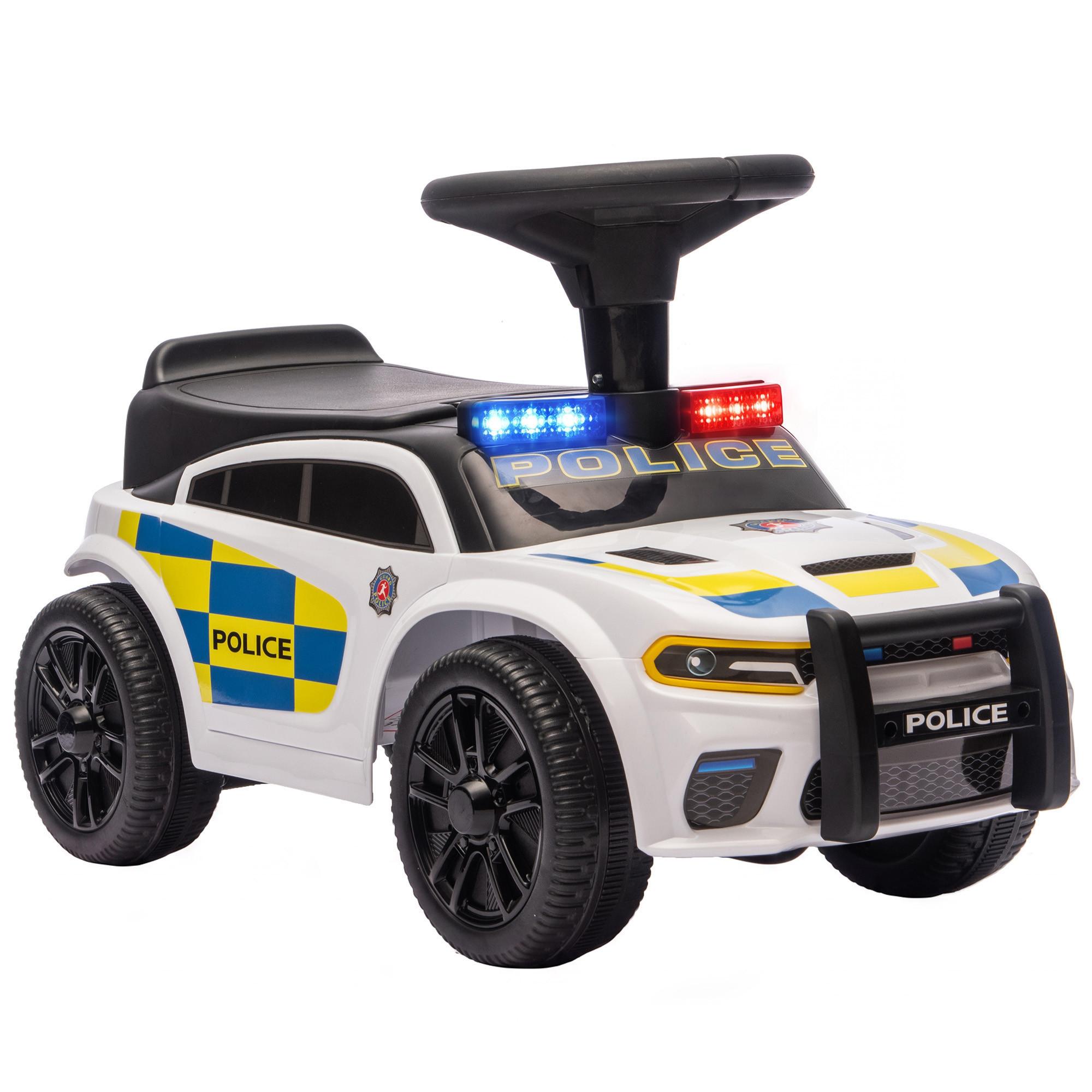KINDER-RUTSCHAUTO PP-Kunststoff Weiß - Weiß, Kunststoff (65/29.5/36cm) - AIYAPLAY