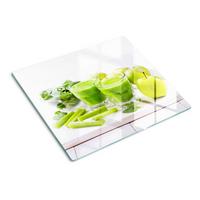 GLASPLATTE 60x52 cm Grüner Cocktail - Grün, Glas (60/0.4/52cm) - TULUP