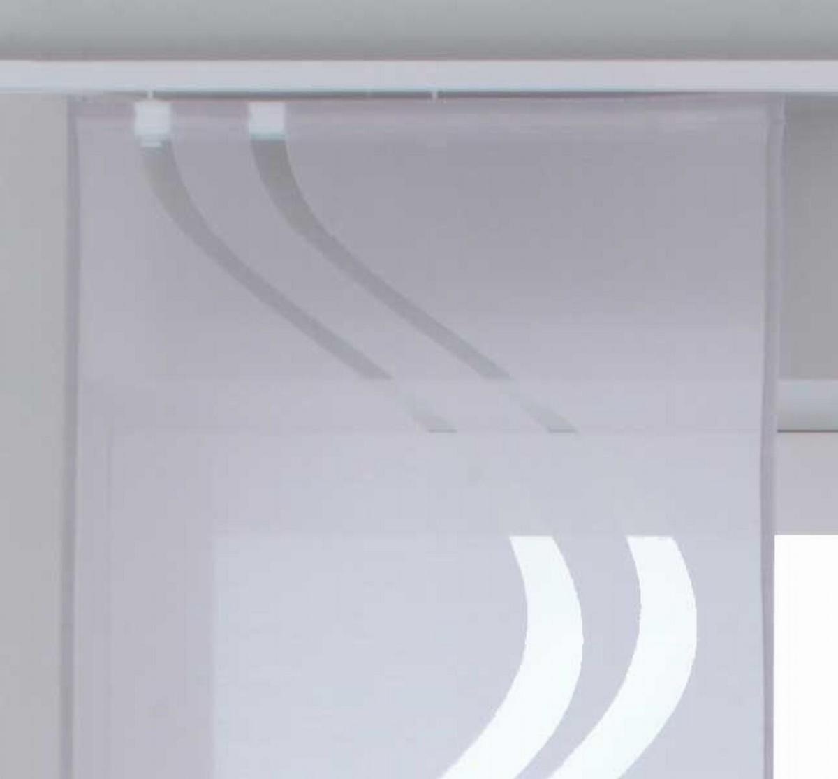 VORHANG BONN HxB 245x45 cm Grau - Grau, Textil (45/245cm) - Gardinenbox