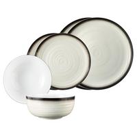 BASIC-SET Terra Corso 6-tlg. - Anthrazit, Keramik (2/2/2cm) - Seltmann Weiden