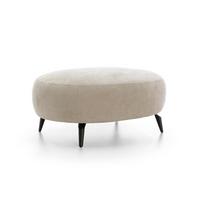 MASSENO Sitzhocker VICO, Modern Polsterhocker, Fußhocker Beige - Beige, Holzwerkstoff/Kunststoff (80/43/100cm) - MASSENO
