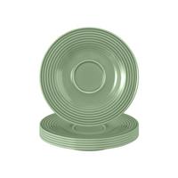 UNTERTASSEN Beat Color Glaze Salbeigrün ø 13,7 cm 6er Set - Grün, Keramik (13.7cm) - Seltmann Weiden