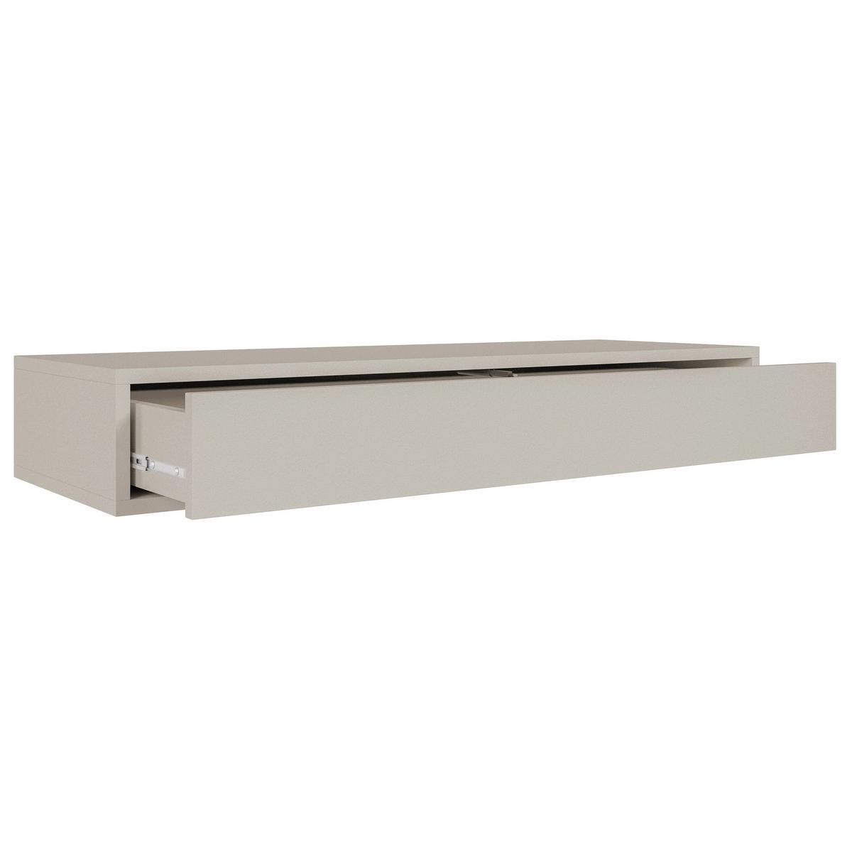 WANDKONSOLE Sanva Kaschmir 90 cm - Kaschmir, Holzwerkstoff (90/17/35cm) - Selsey