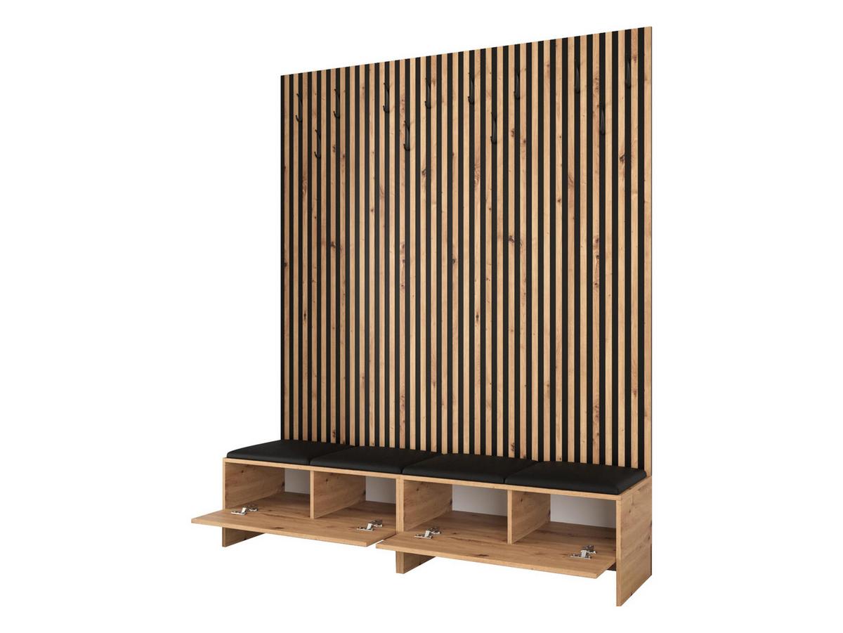 GARDEROBE Balma V - Grau, Holzwerkstoff (170/206/44cm) - MIRJAN24