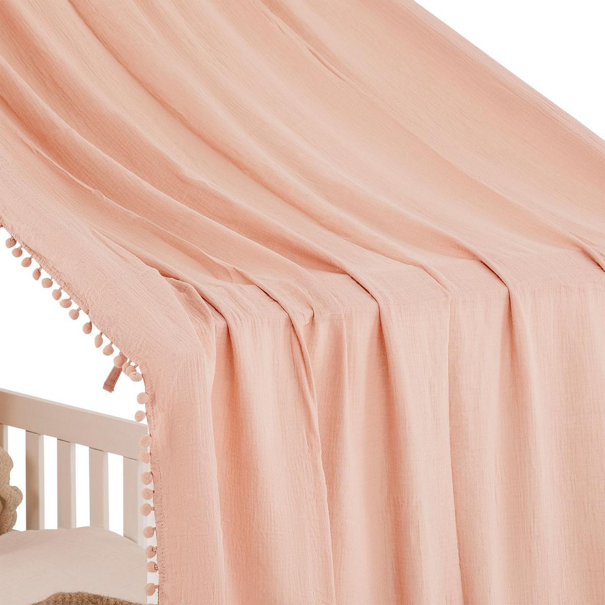 HAUSBETT- HIMMEL LIAN rosa - Rosa, Textil - IDIMEX
