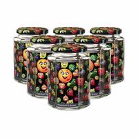 VORRATSGLÄSER Smile transparent 770 ml 6er Set - Transparent, Glas (10/14.5/10cm) - Ritzenhoff Breker