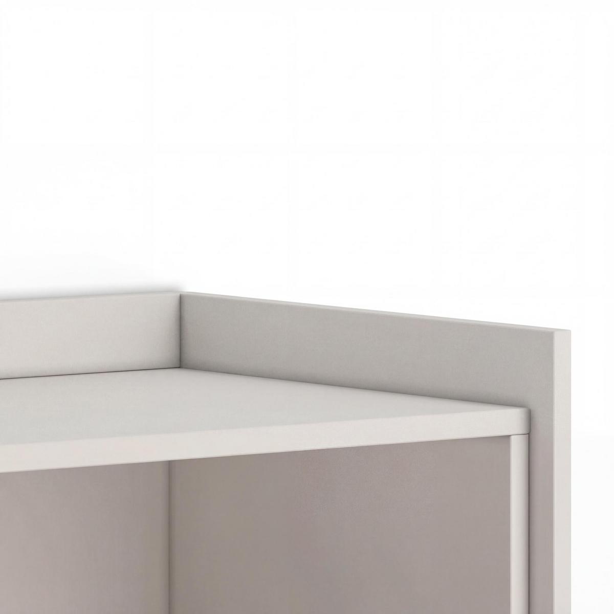 LOWBOARD, Beige, 207/35/50cm, Hängend - Beige, Holzwerkstoff (207/50/35cm) - Skraut Home