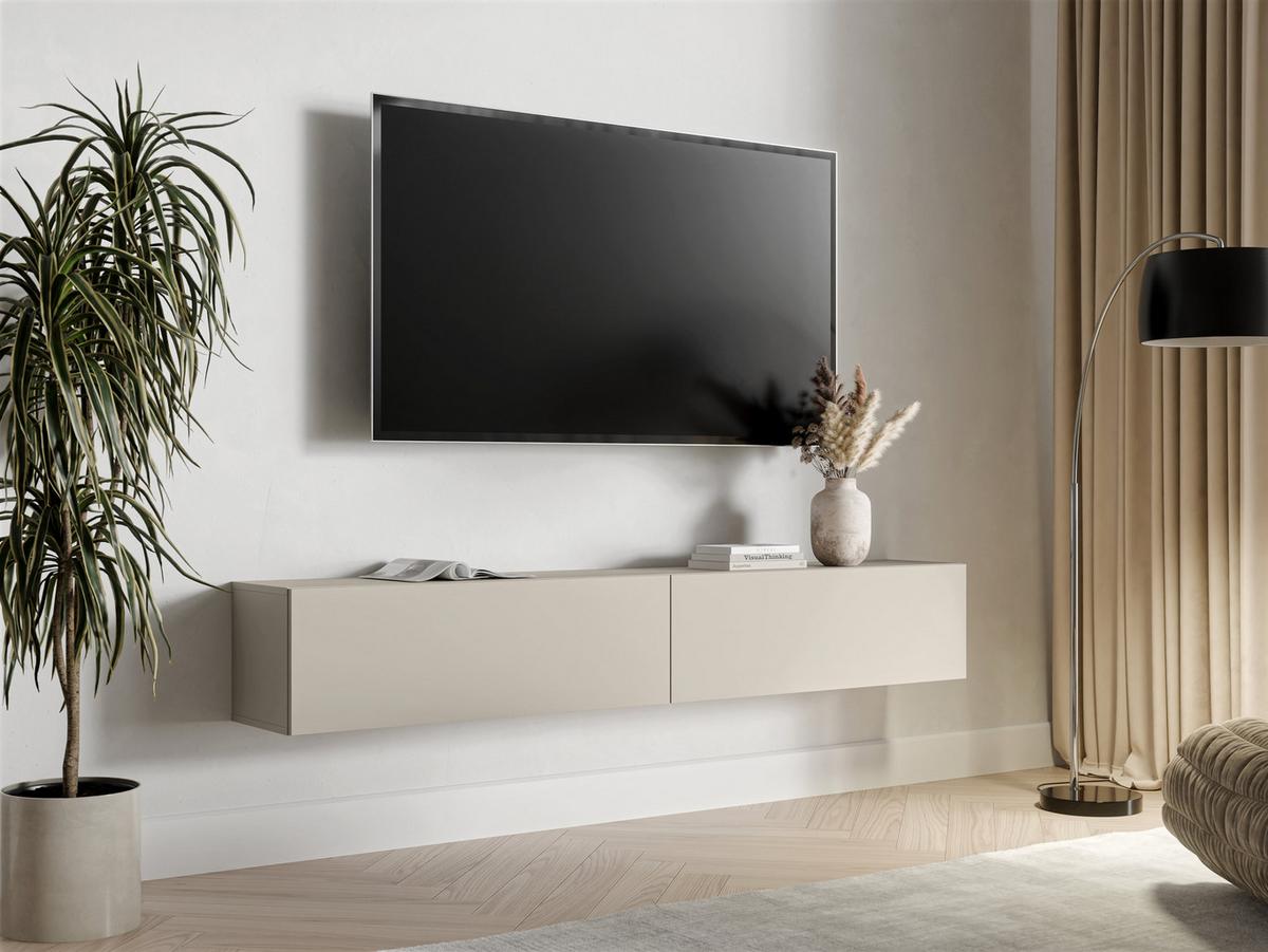 TV-LOWBOARD Govi 200 - Kaschmir, Holzwerkstoff (200/32/32cm) - MIRJAN24