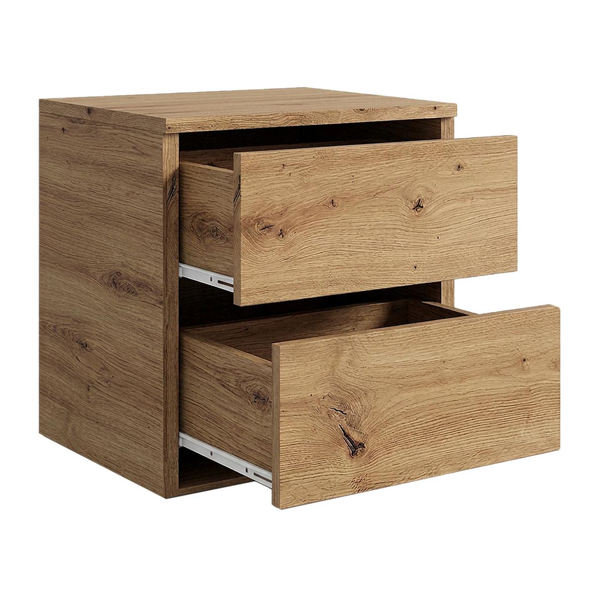 SCHWEBETÜRENSCHRANK Hela mit 2 Türen und Schubkasteneinsätzen, 180 cm, eiche Artisan+Schwarz - Schwarz/Eiche Artisan, Holzwerkstoff (180/205/60cm) - Beautysofa