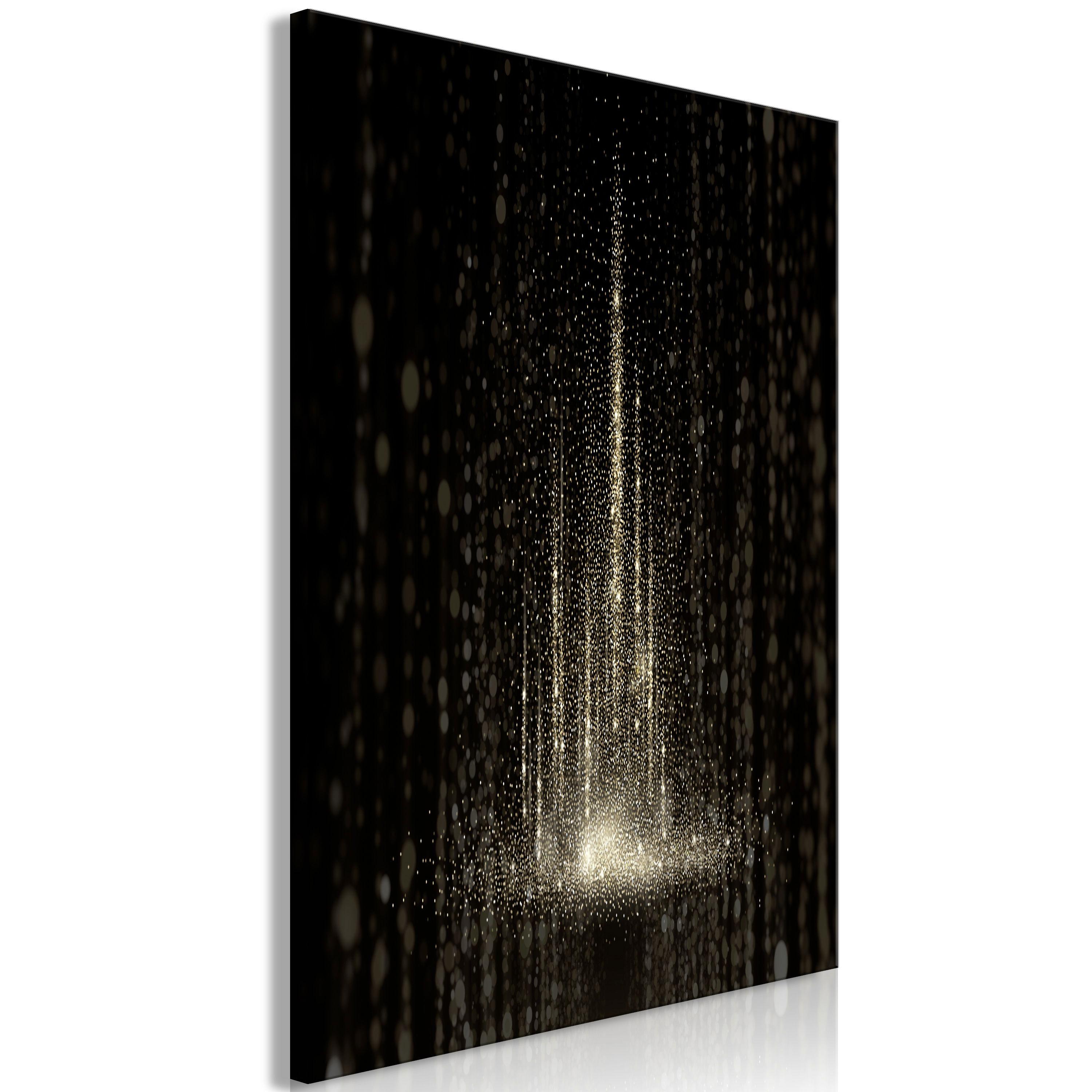 KUNSTDRUCK Schwarz 40/60 cm - Schwarz/Grau, Textil (40/60cm) - KUNSTLOFT
