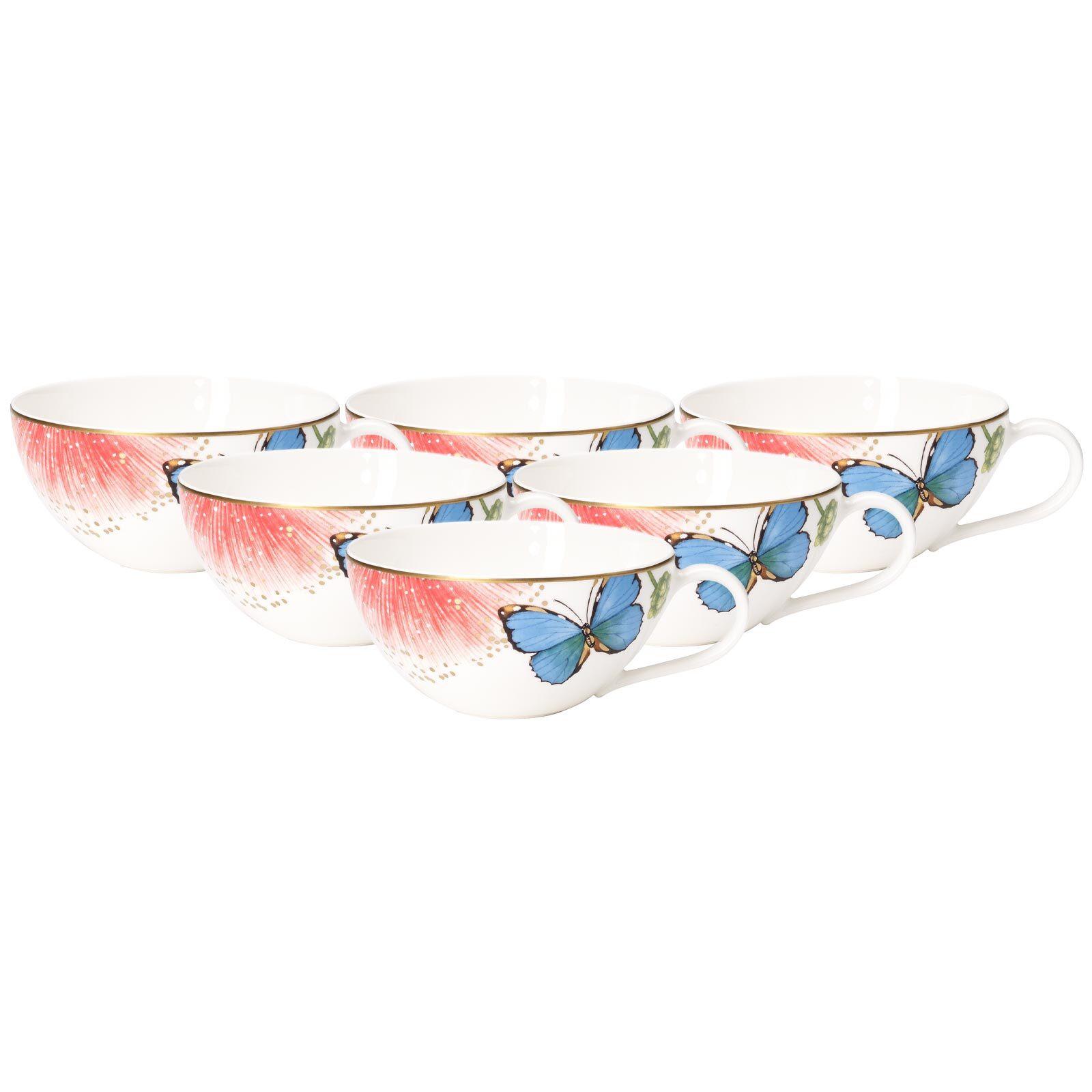 TEETASSEN Amazonia Anmut bunt 200 ml 6er Set - Multicolor, Keramik (0.2L) - Villeroy & Boch
