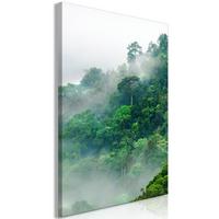 KUNSTDRUCK Grau 80/120 cm - Grau/Grün, Textil (80/120cm) - KUNSTLOFT