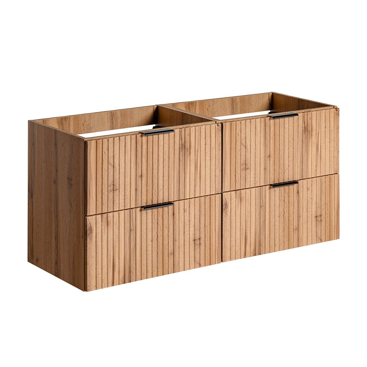 WASCHTISCHUNTERSCHRANK 120.4cm Adriel Holz - Braun, Holzwerkstoff (120.4/57/46cm) - Petits-meubles