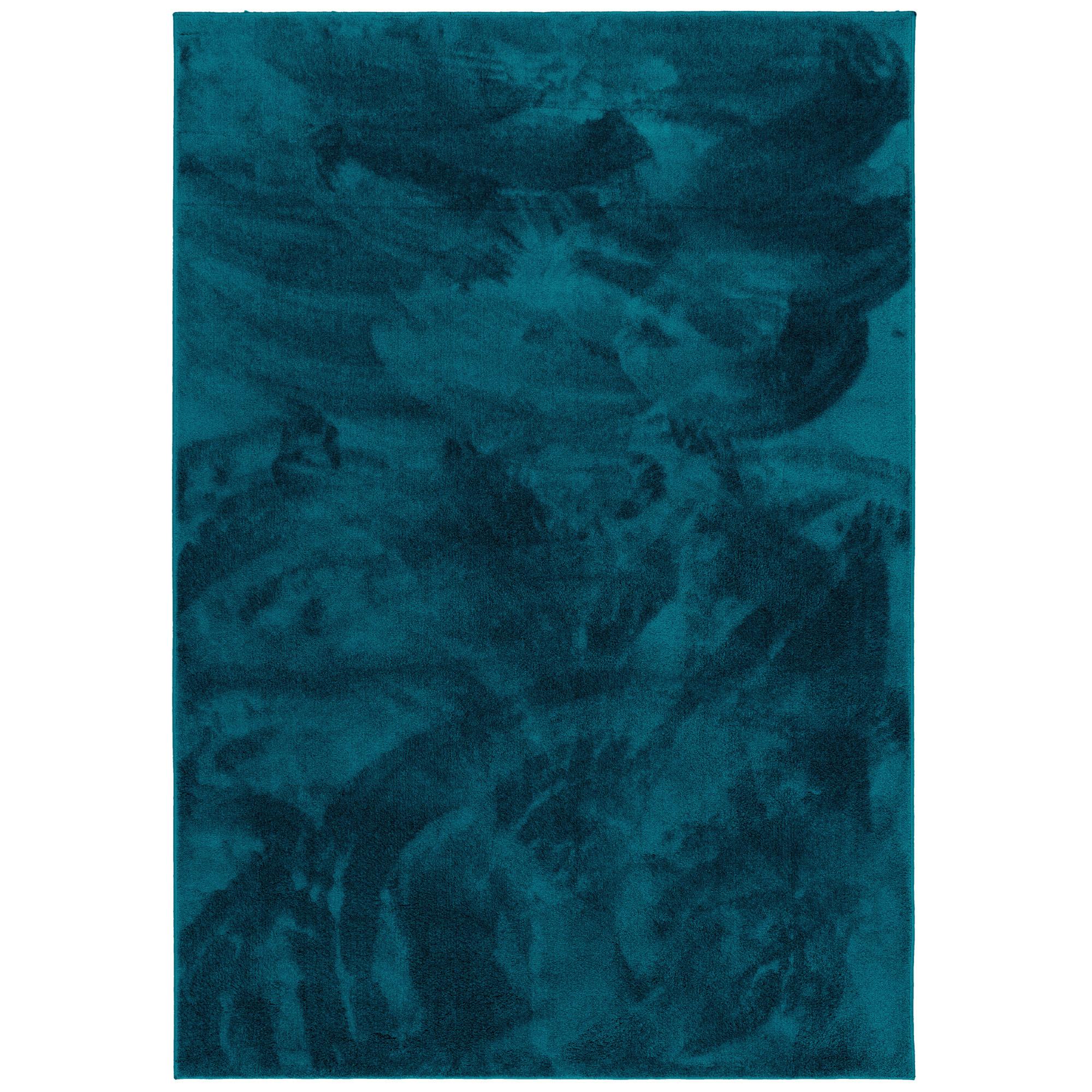 HOCHFLOR LANGFLOR TEPPICH SUPER SOFT MELIA - Petrol, Textil (200/290cm) - Pergamon