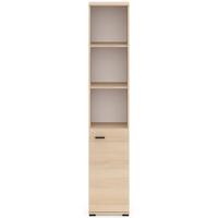 STANDREGAL Odelis 39 cm - Beige/Schwarz, Holzwerkstoff/Kunststoff (39/203/33.7cm) - Selsey
