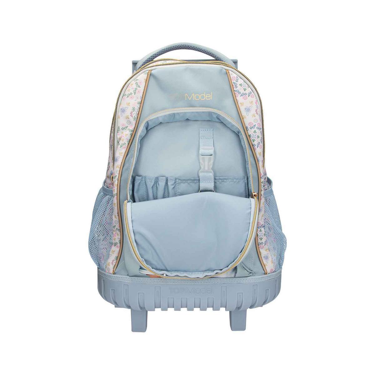 SCHUL-SET TROLLEY FESTIVAL FUN TOPModel hellblau - Hellblau, Textil (2/2cm) - Depesche Germany