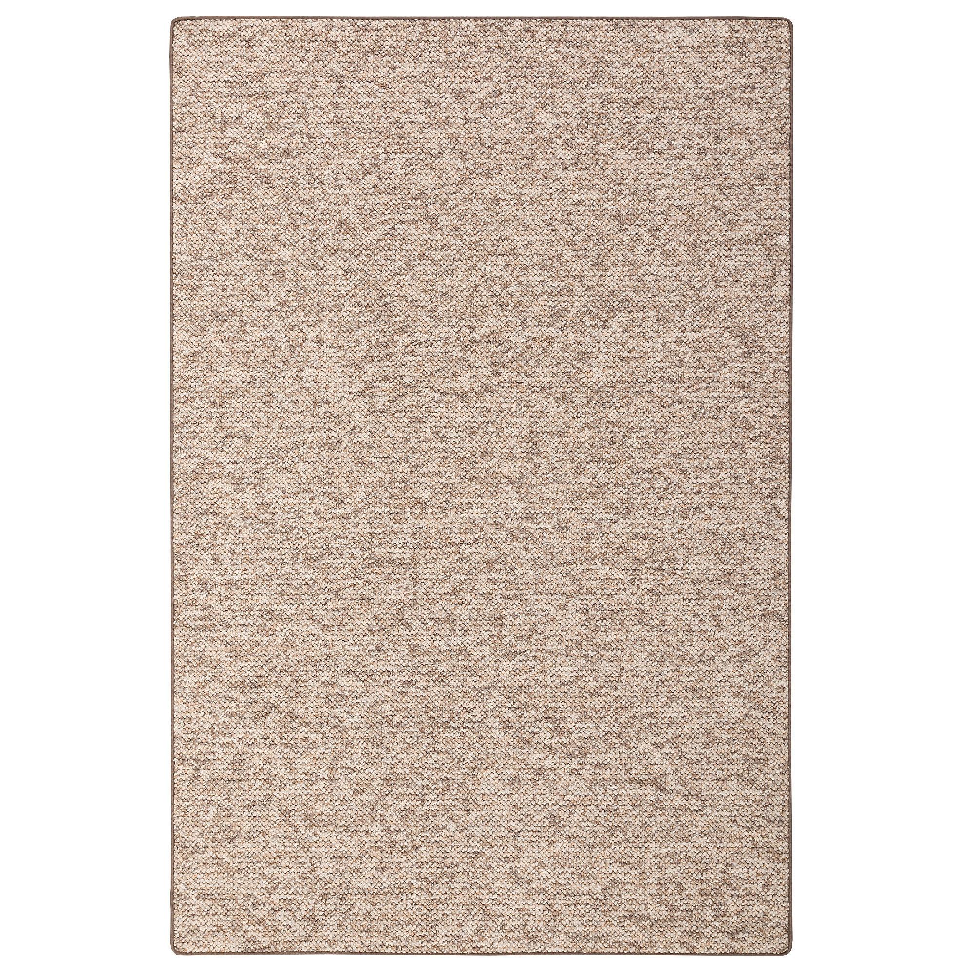 LUXUS WOLL-OPTIK BERBER JUNA MELIERT - Braun, Textil (80/160cm) - Snapstyle