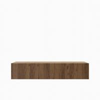 LOWBOARD LIVO 200/41/40 cm, Hängender TV-Schrank Eiche Artisan / Eichefarben - Eichefarben/Braun, Holzwerkstoff (200/41/40cm) - MASSENO