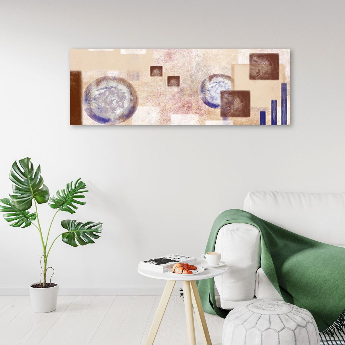 KUNSTDRUCK Beige 150/50 cm - Beige, Textil (150/50cm) - KUNSTLOFT