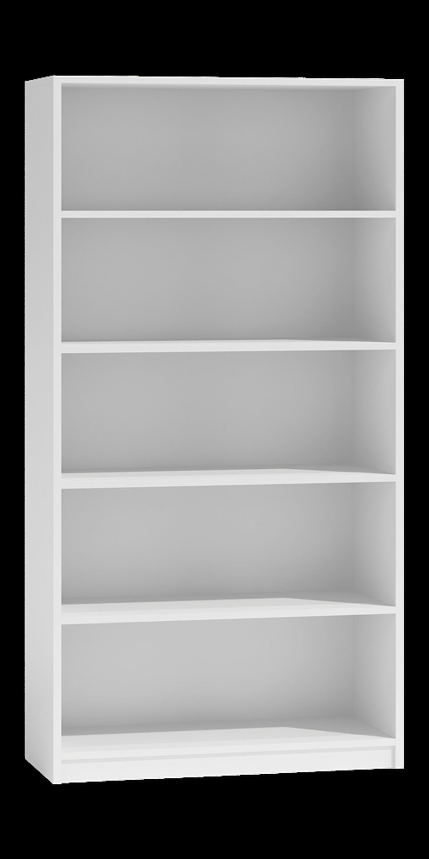BÜCHERREGAL Weiß 80/182/30 - Weiß, Holzwerkstoff (80/182/30cm) - RAUMHIRSCH FURNITURE