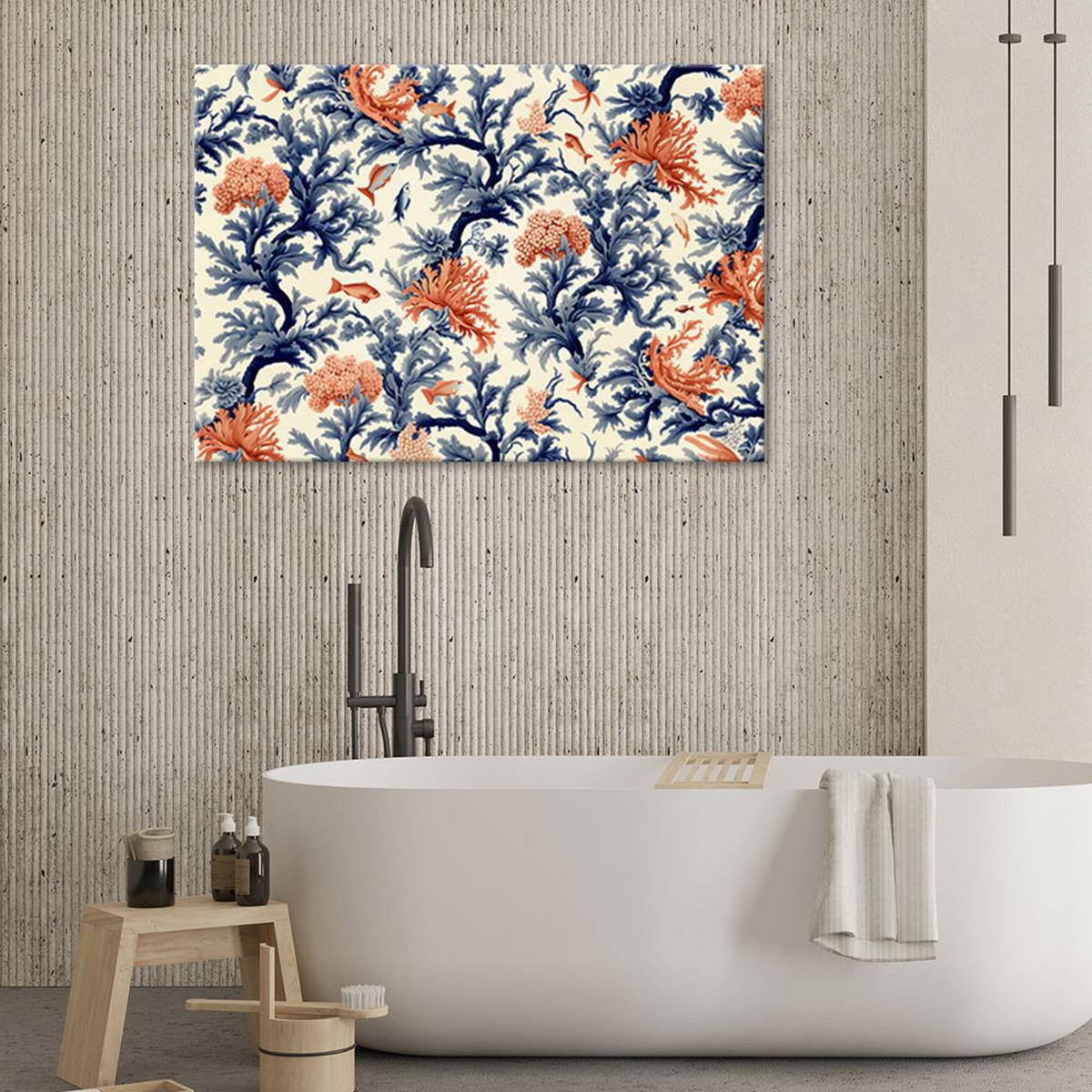 KUNSTDRUCK Orange 120/80 cm - Orange, Textil (120/80cm) - KUNSTLOFT