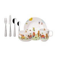 KINDERGESCHIRR Hungry as a Bear bunt - Multicolor, Keramik/Metall (2/2/2cm) - Villeroy & Boch