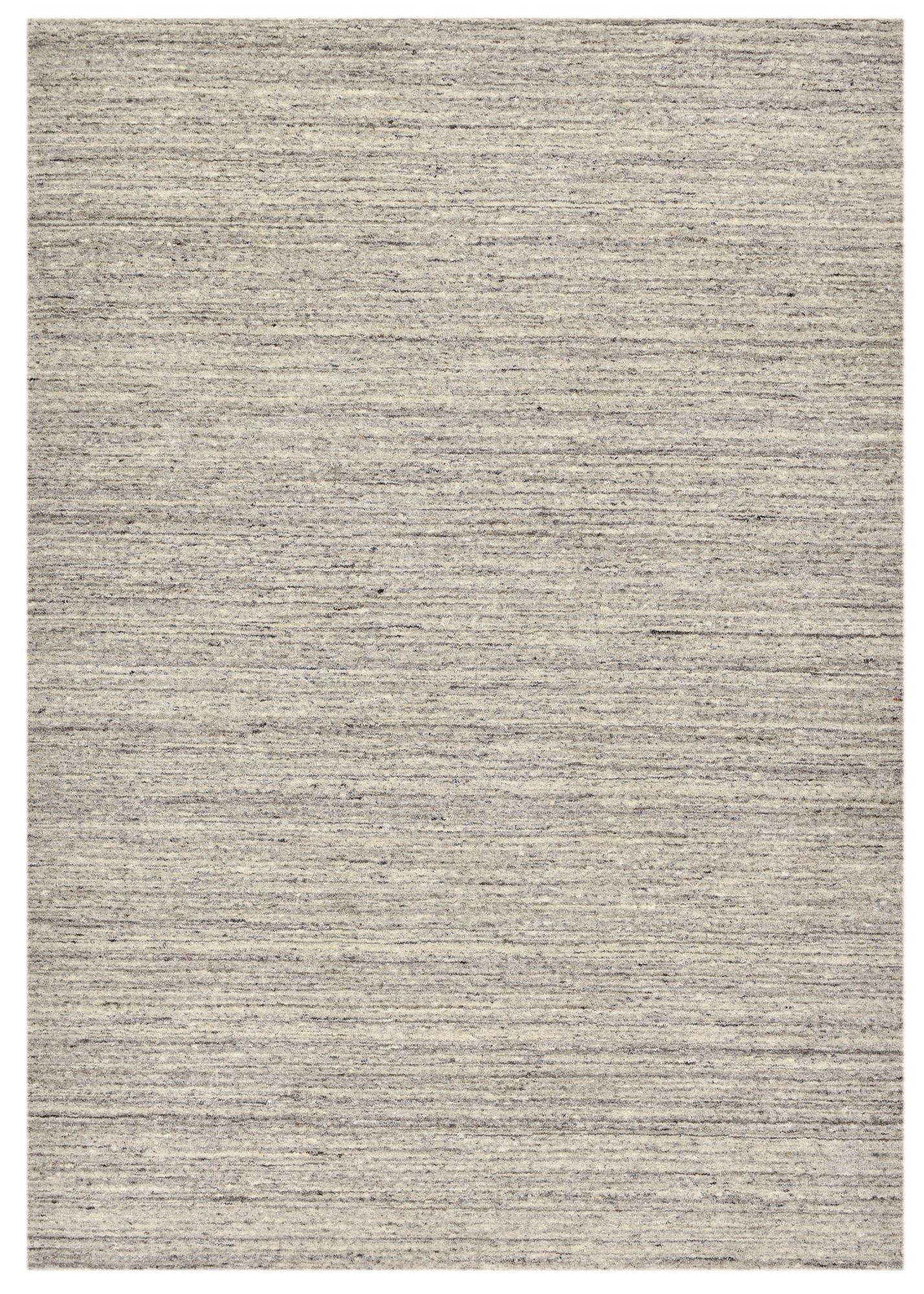 HANDWEBTEPPICH Pure 170x240 cm - Grau, Textil (170/240cm) - THEKO