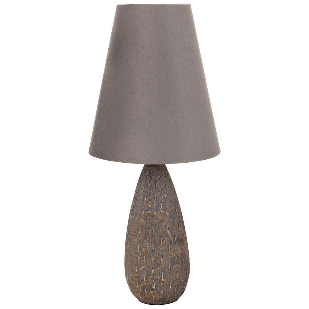 LAMPE aus Polyresin, golden - Goldfarben, Stein (18/18/46cm) - Wanderlust