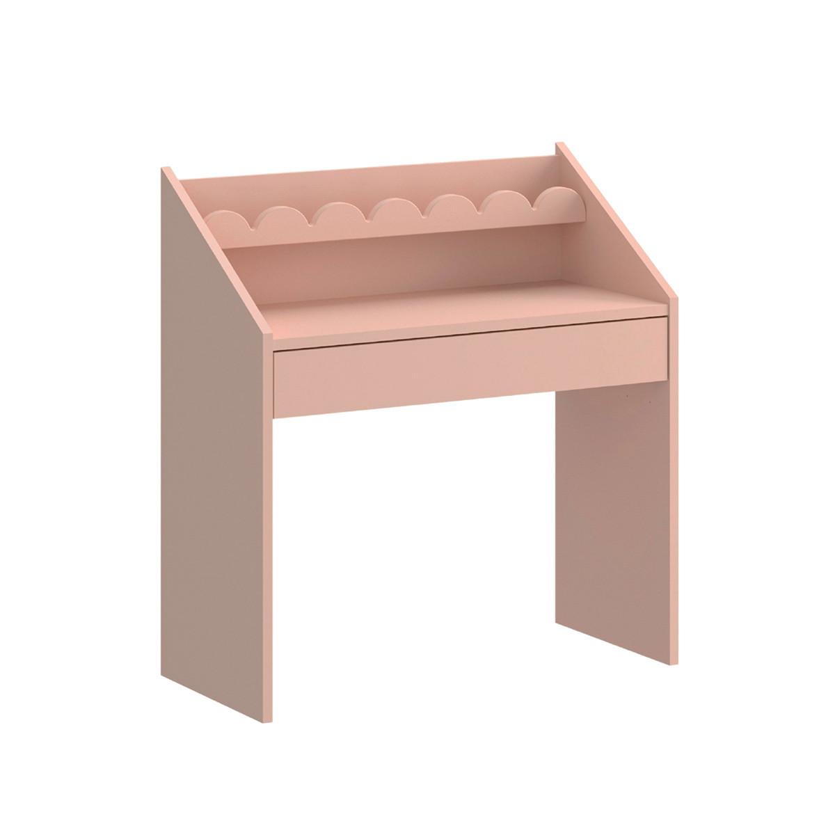 SCHREIBTISCH Book Nook Rose - Pink, Holzwerkstoff (71/76/33cm) - Petits-meubles
