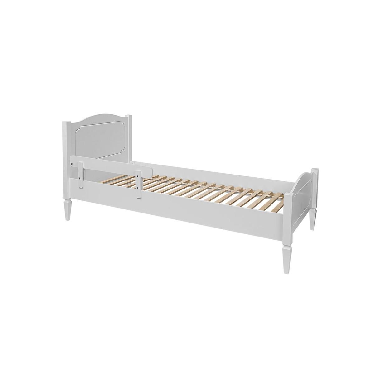 BETT 90/200 Royal Weiß - Weiß, Holzwerkstoff (90/200cm) - Petits-meubles