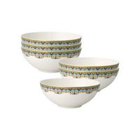 DESSERTSCHALEN Samarkand Aquamarin bunt ø 13 cm 6er Set - Multicolor, Keramik (13cm) - Villeroy & Boch