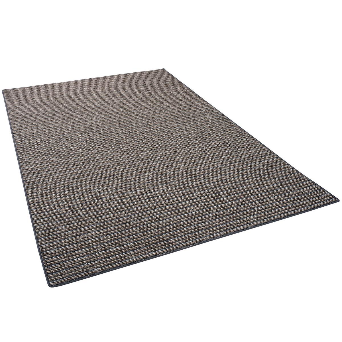 STREIFENBERBER TEPPICH MARTA - Anthrazit, Textil (80/320cm) - Snapstyle