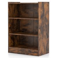 BÜCHERREGAL Braun - Braun, Holz (50/75/30cm) - COSTWAY