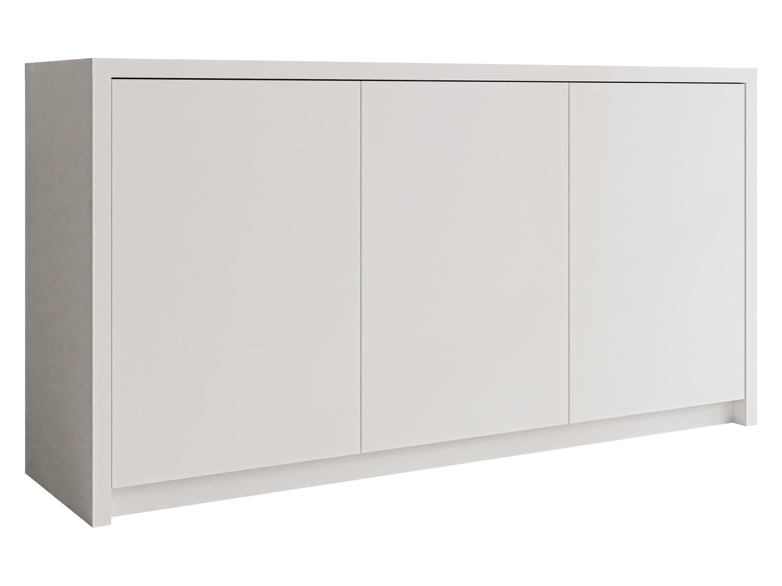 KOMMODE Solid 3D - Schwarz/Weiß, Holzwerkstoff/Kunststoff (150/79/40cm) - MIRJAN24