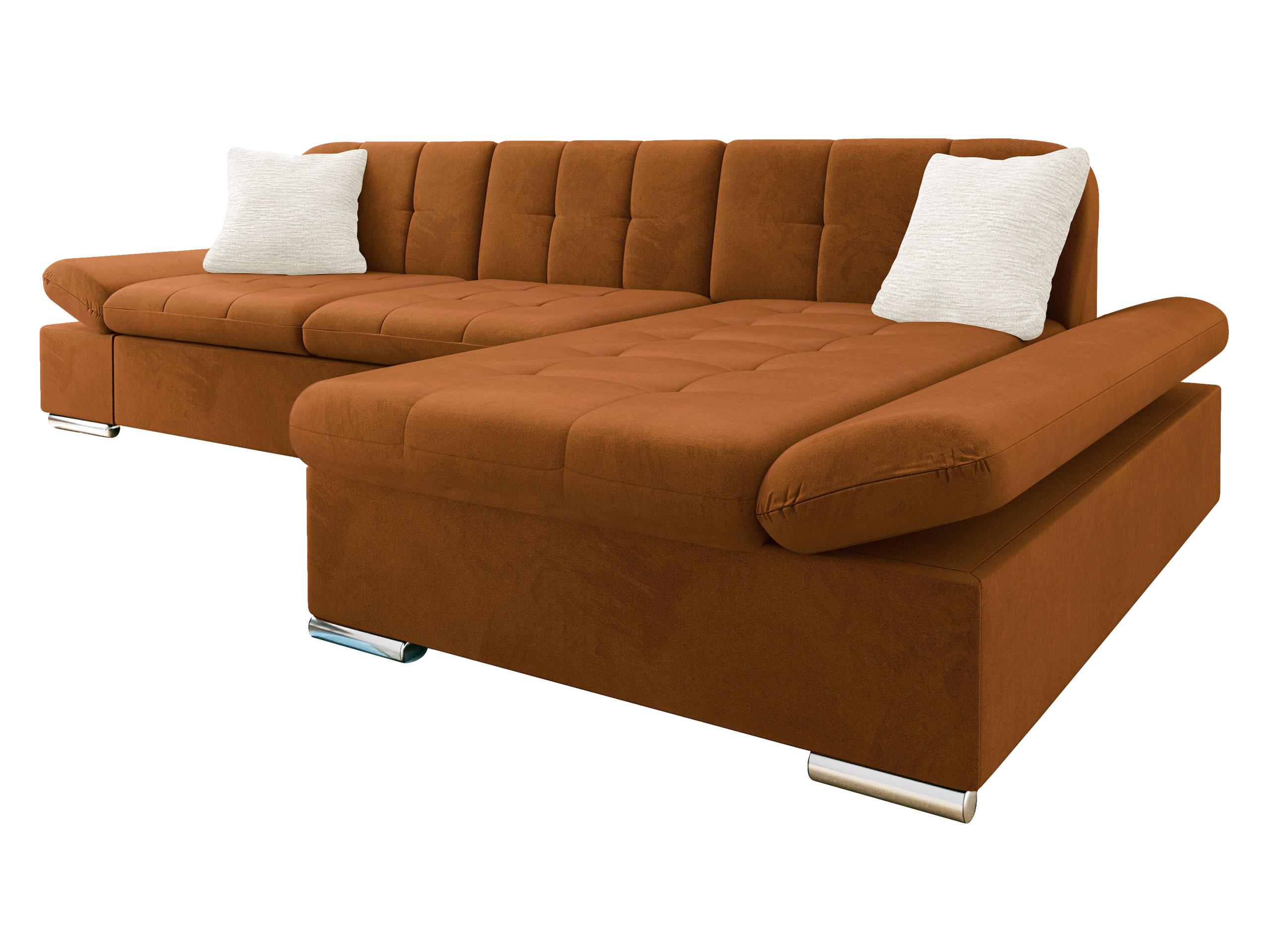 ECKSOFA Montana Premiumi, Seite: Rechts - Beige/Bronzefarben, Holz/Textil (278/161cm) - MIRJAN24