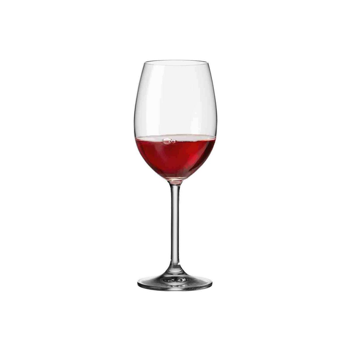 ROTWEINGLÄSER Daily transparent 180 ml 6er Set - Transparent, Glas (0.6L) - Leonardo Living